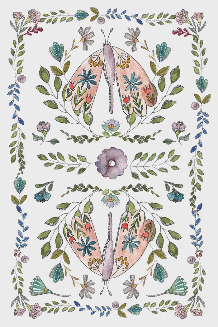 Iron Orchid Designs - Fern Fables Transfer