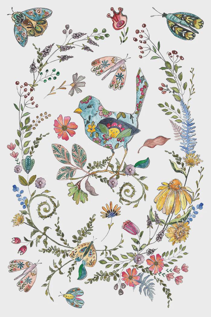 Iron Orchid Designs - Fern Fables Transfer