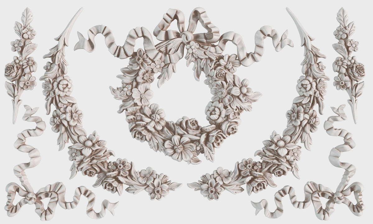Iron Orchid Designs - Wreath and Swags Mould