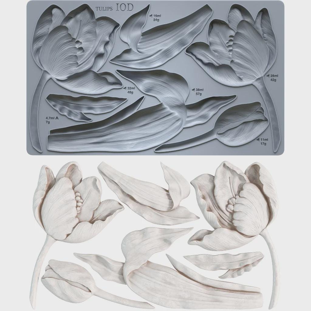 Iron Orchid Designs - Tulips Mould