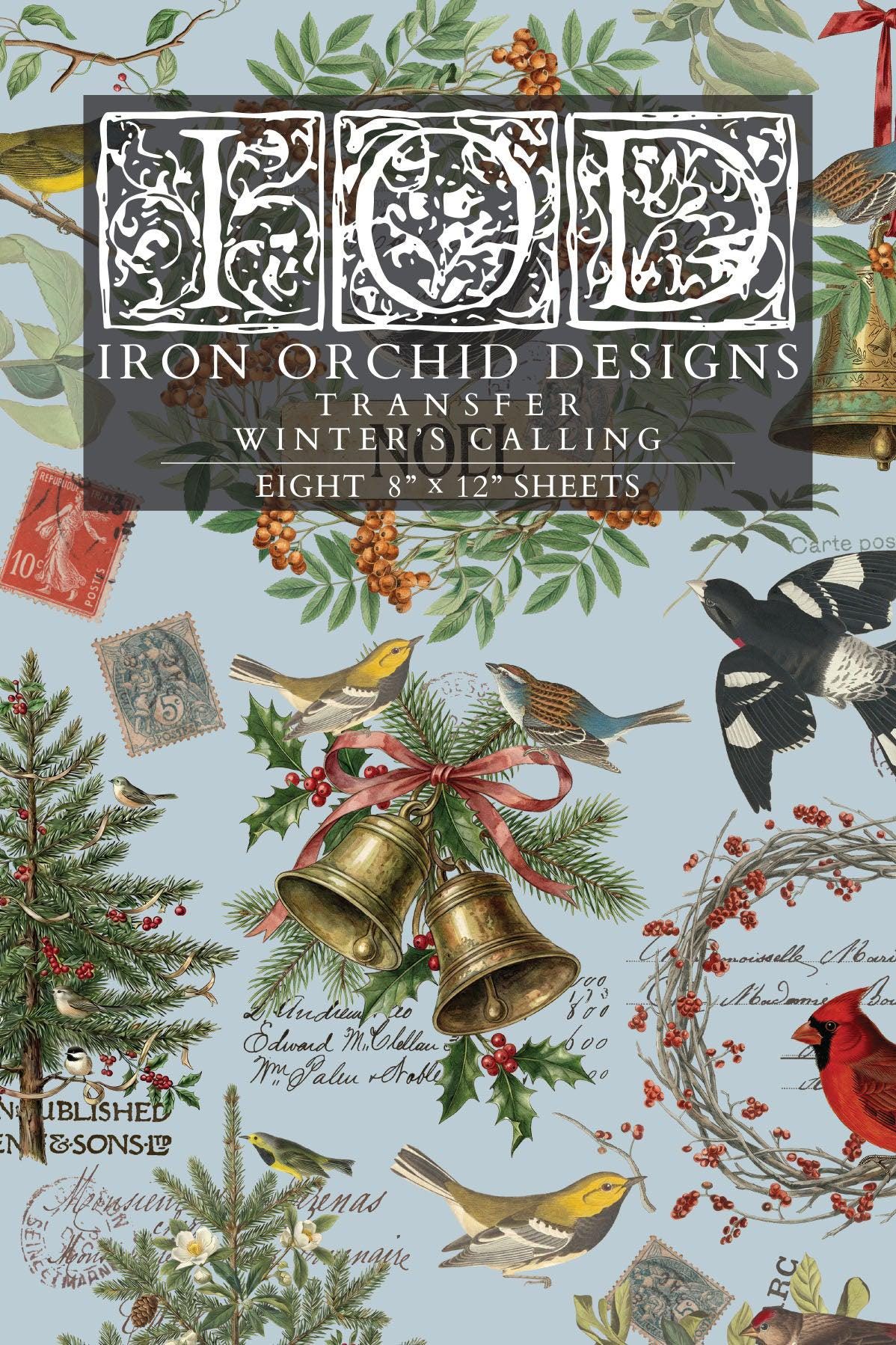 Iron Orchid Designs - Winter's Calling Transfer