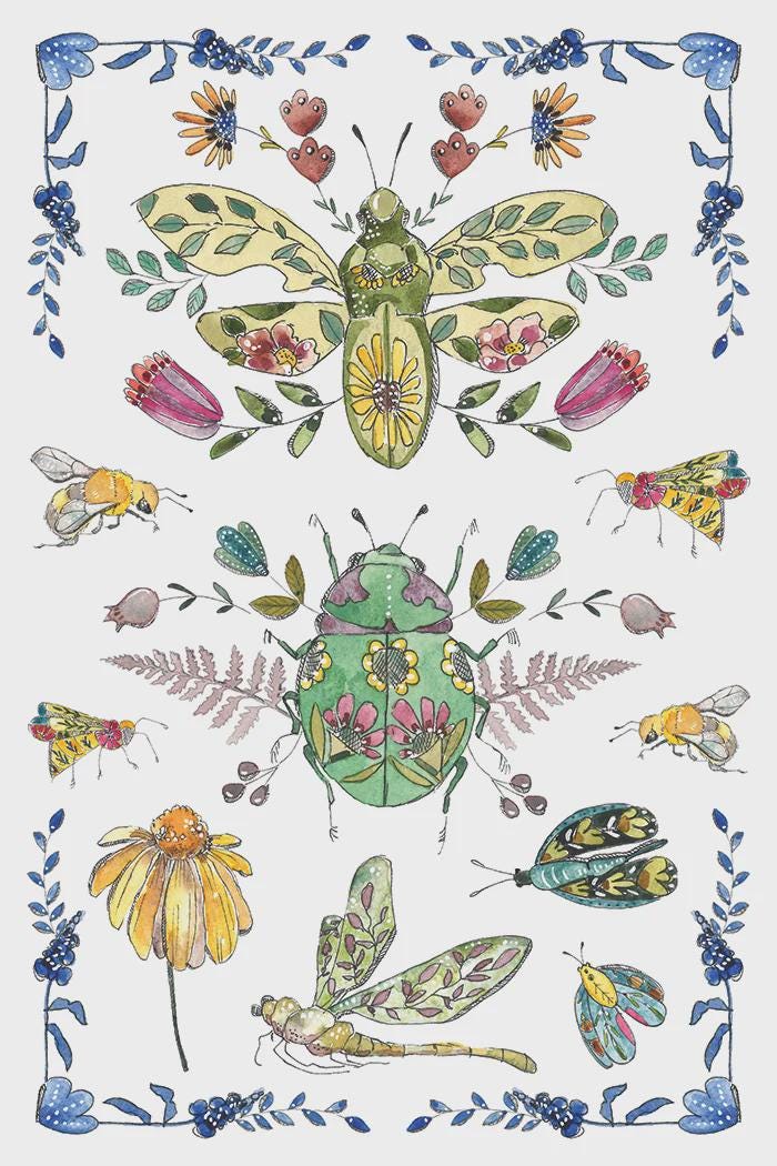 Iron Orchid Designs - Fern Fables Transfer