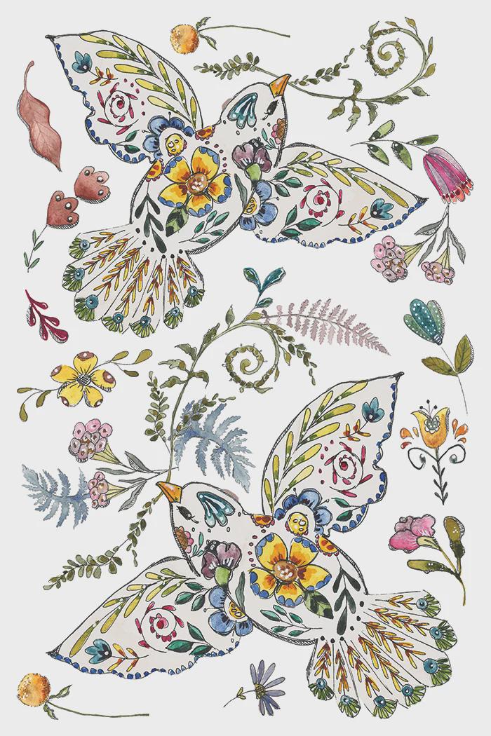 Iron Orchid Designs - Fern Fables Transfer