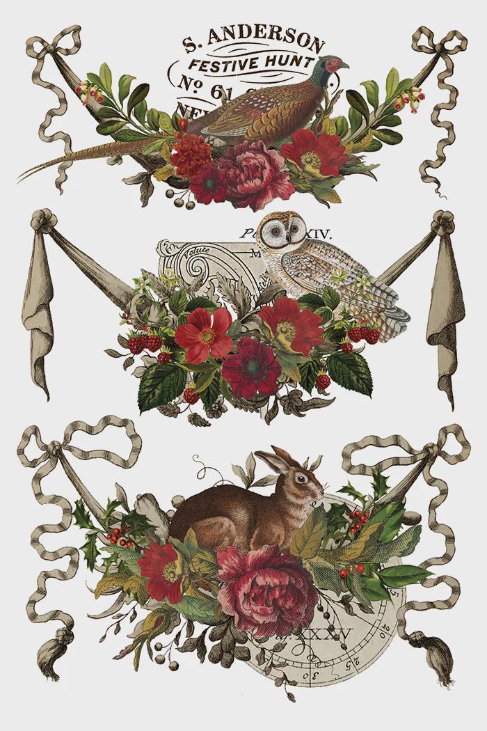 Iron Orchid Designs - Stag Tavern Transfer